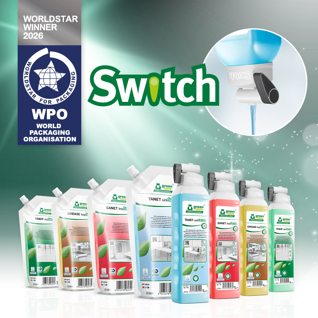 Green Care Switch wint prestigieuze WorldStar Packaging Award 2026