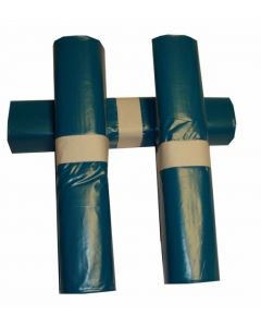 Afvalzak LDPE recy blauw70x110cm 10x20st LDPE