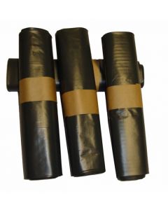 Afvalzak grijs 50/20x110cm 10x15st. LDPE