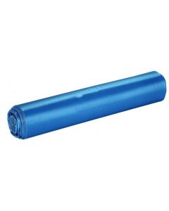 Afvalzak blauw 65/20 x 125 cm T50 10  x 10 stuks