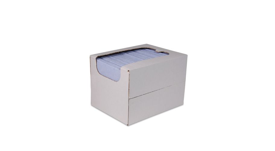 Non woven sopdoek blauw 50 stuks 135 gram