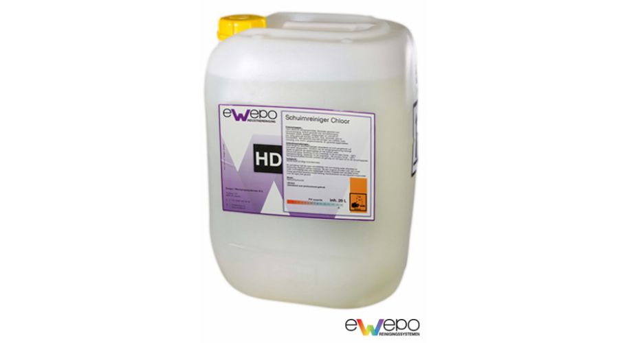 Ewepo Schuimreiniger Chloor 20 L. Geschikt voor de voedingsmiddelenind.