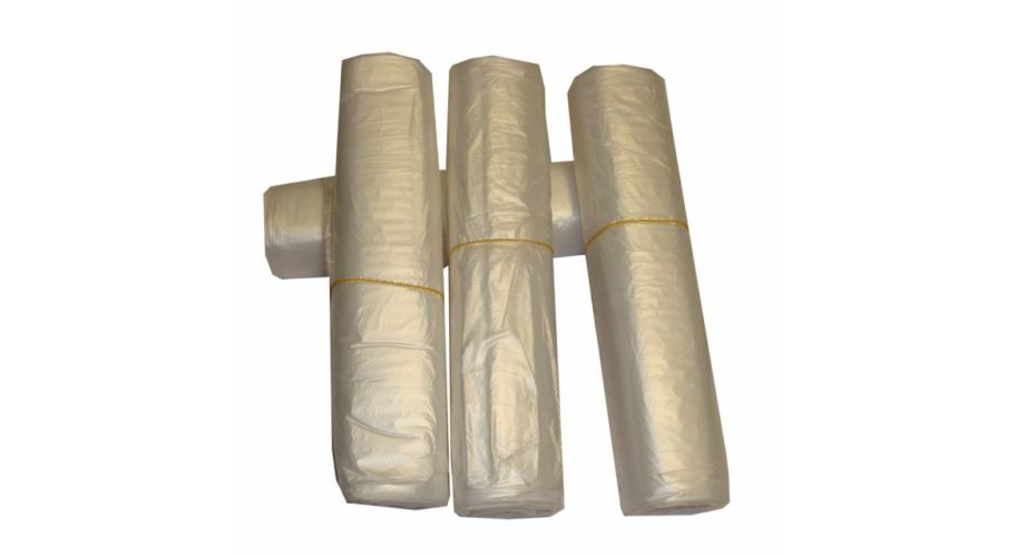 Afvalzak 50x55 T15 trans 20x50st HDPE