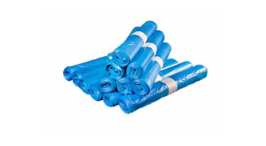 HDPE Zakken Blauw 63x70cm T15 40x25st