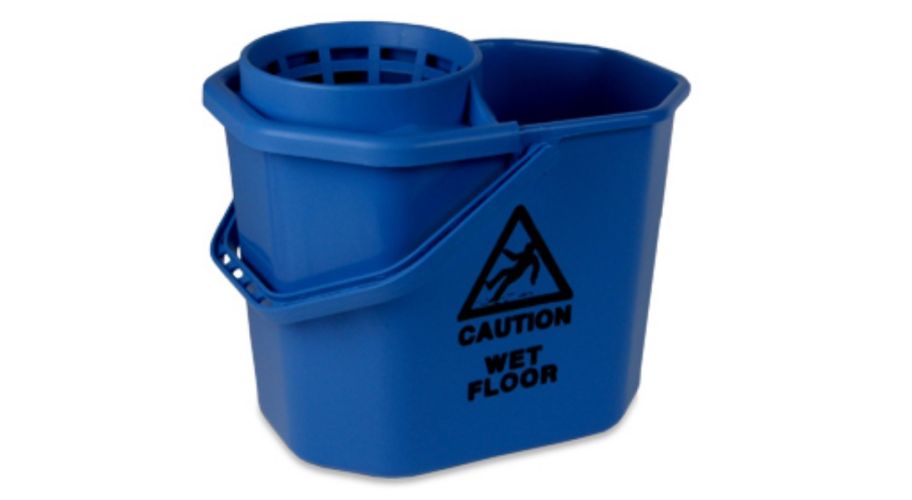 Mini mopemmer blauw 12 ltr