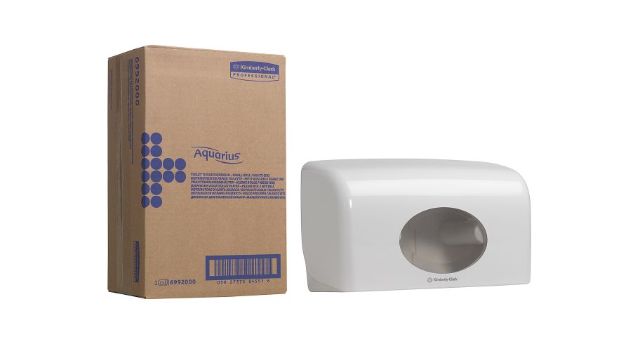 KC Aquarius duoroldispenser wit