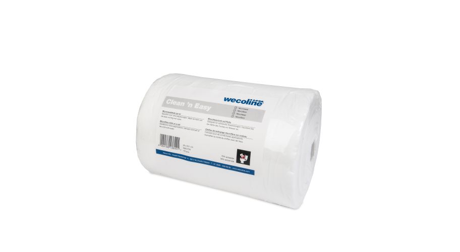 Clean&apos;n Easy rol microdoeken wit Doos 10x170 stuks, single use