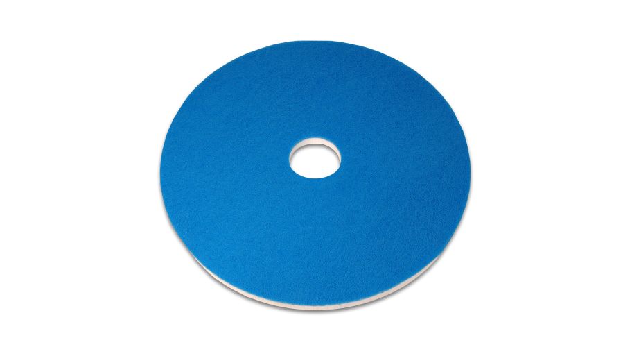 Wecoline Melaminepad 14 inch blauw/wit