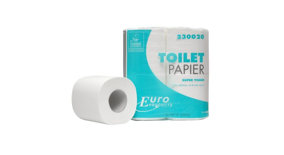 Euro toiletpapier 2lg cel 48 x 200 vel wit (40)