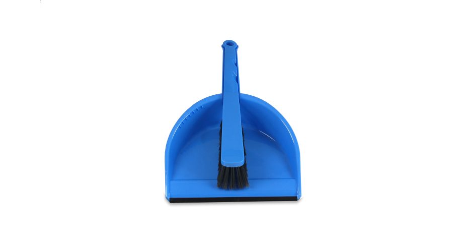 stofblik + vegerset kunststof met rubber rand