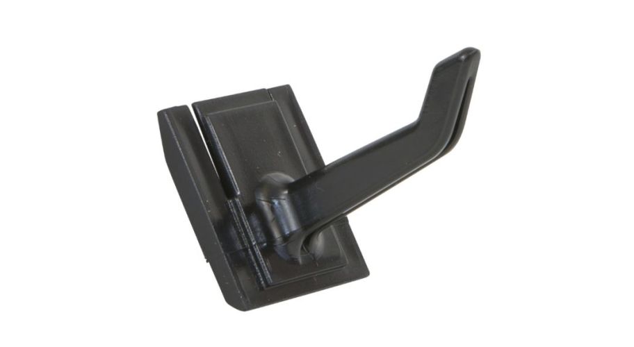 Toolflex haak 25 mm. zwart