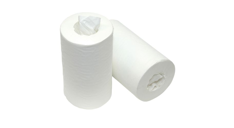 Mini poetspapier zonder koker 12x120 mtr 1 laags cellulose (44)