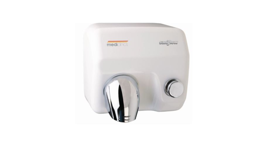 Handdroger wit gecoat E05