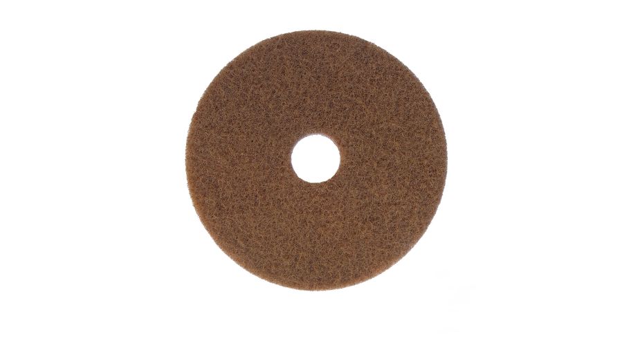 polyester pad bruin 12 inch