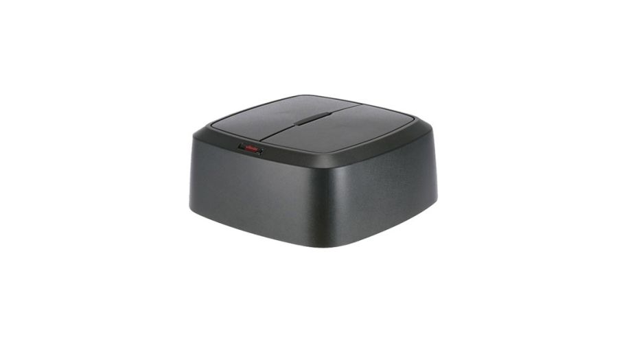 Vileda Iris Square deksel swing zwart