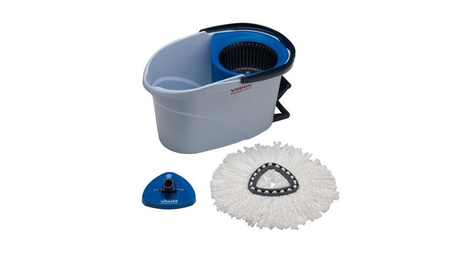 Vileda UltraSpin Mini starterkit 6L emmer, pers, frame, mop zonder steel