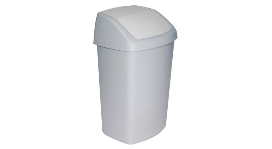 CURVER afvalbak swing luna/grijs 50 L.