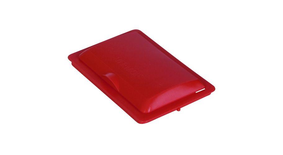 Vermop deksel rood emmer 6l