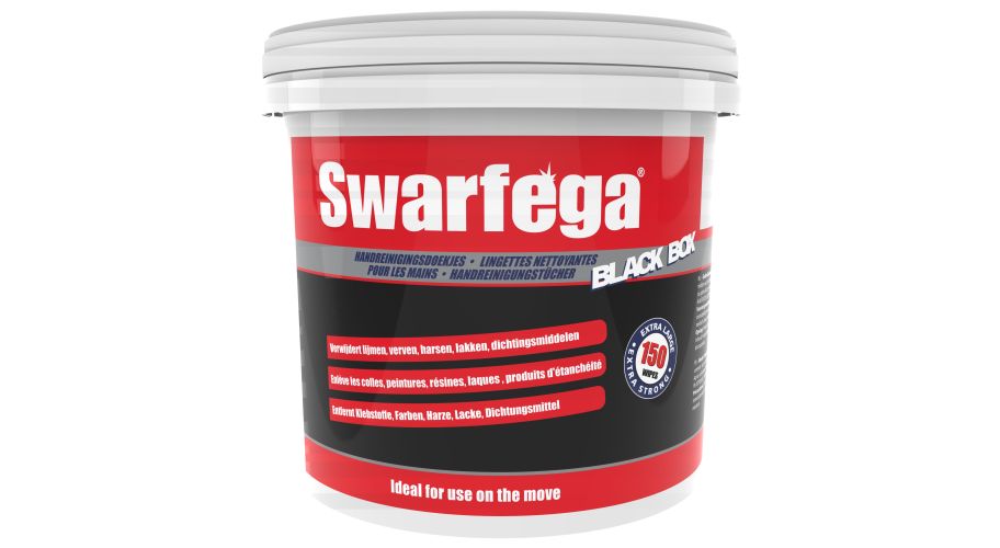 DEB Swarfega Black Box 150 st. Heavy duty handreinigingsdoekjes