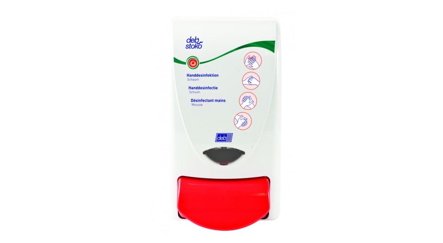 Deb dispenser sanitise 1000ml tbv 20600 Instant Foam complete 6x1L
