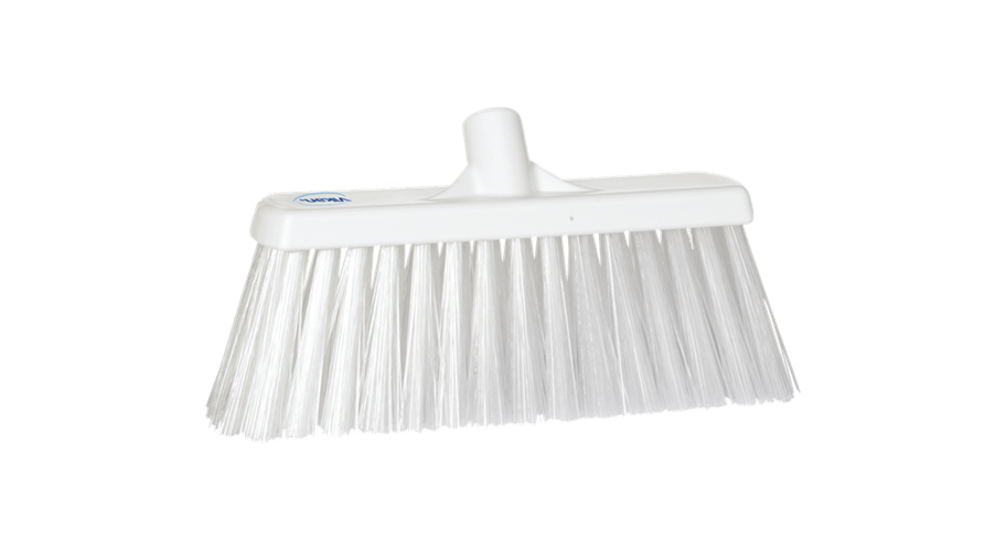 Vikan bezem hard wit 33 cm