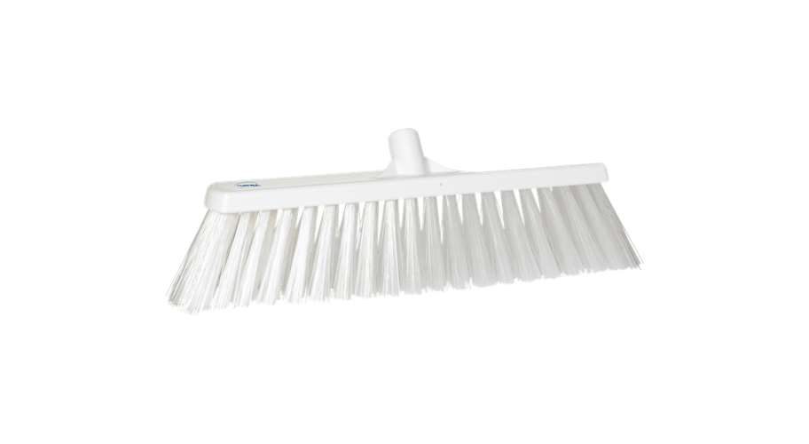 Vikan bezem hard wit 53 cm