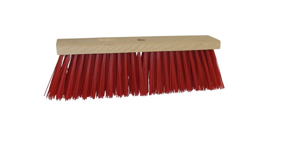 Gemeentebezem pvc rood 40cm FSC pure SCS-COC-000652-JH