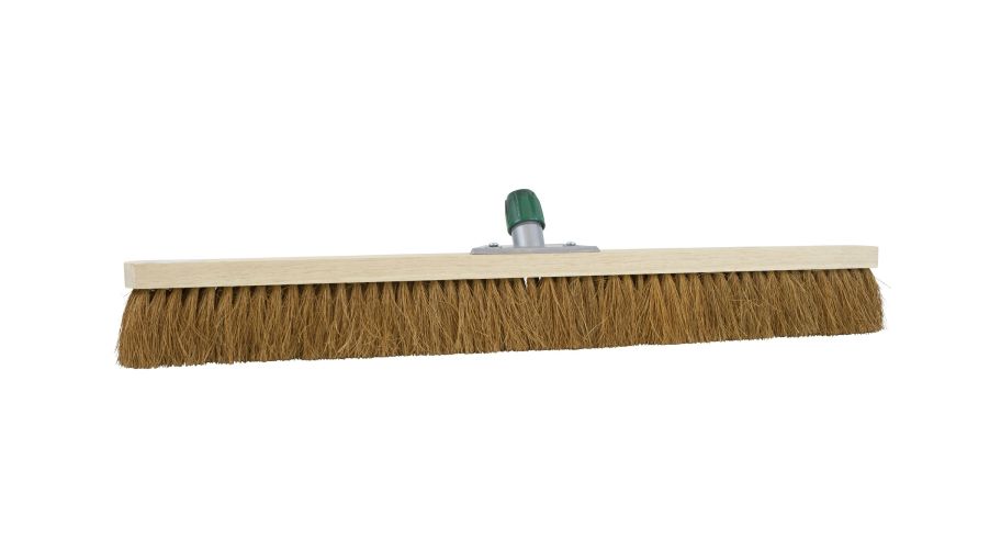 Zaalveger hout kokos 80cm + st.h. FSC pure SCS-COC-000652-JH