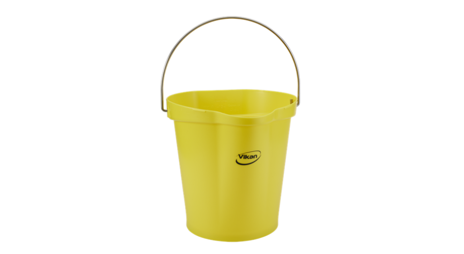 Vikan Emmer 12 liter, geel