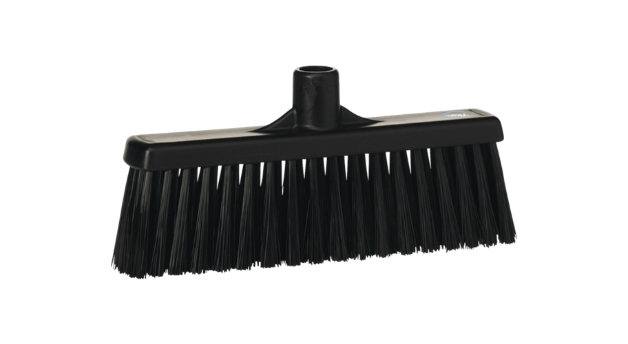 Vikan Rechte veger polyester vezels zwar Medium 310 x 140 x 60 mm