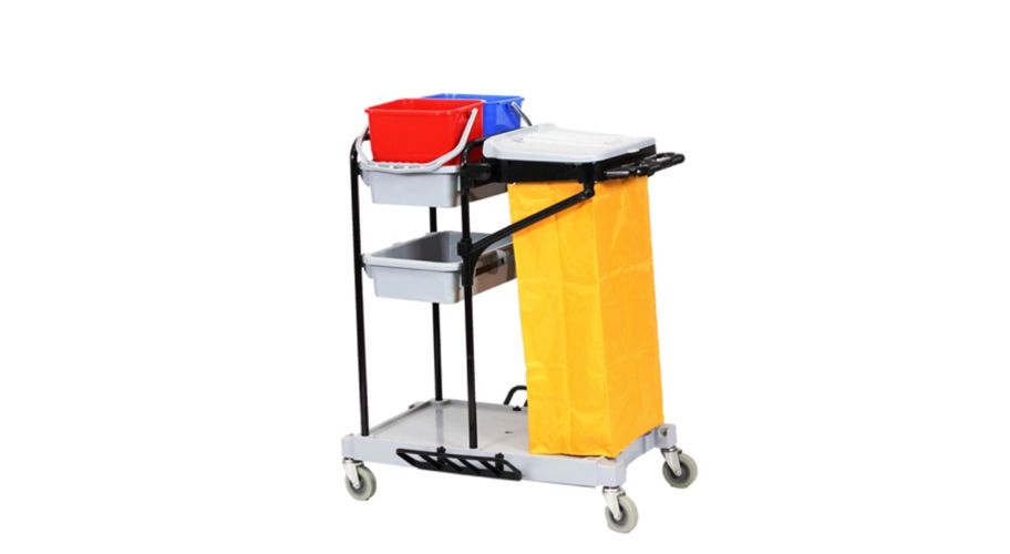 Werkwagen kunststof mini gemonteerd