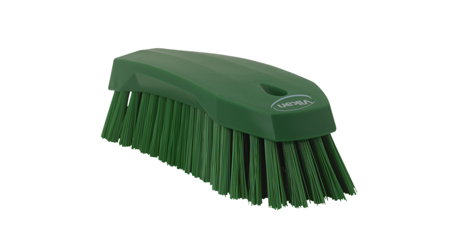 Vikan Edge grote werkborstel hard groen 20 cm