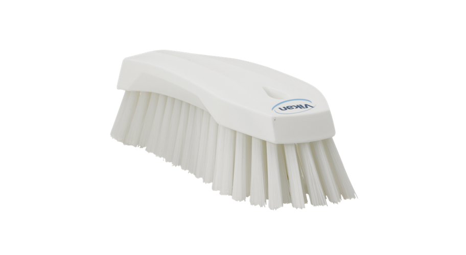 Vikan Edge grote werkborstel hard wit 20 cm