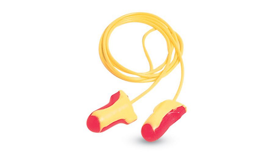 Oordop Howardleight geel red cord 100 paar