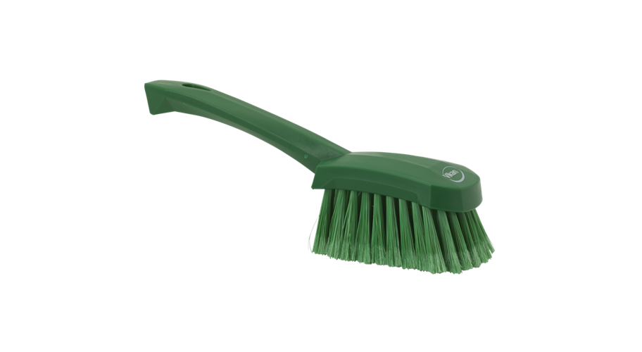 Vikan afwasborstel korte steel groen 27 cm