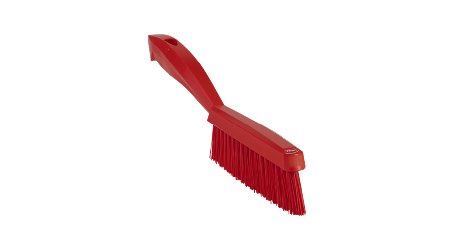 Vikan smalle borstel hard rood 30 cm 