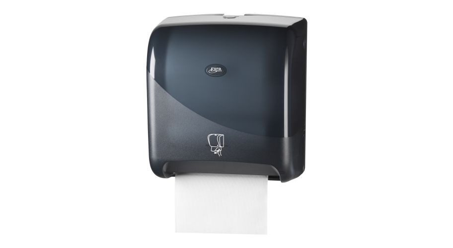 Euro motion Pearl Black handdoekautomaat