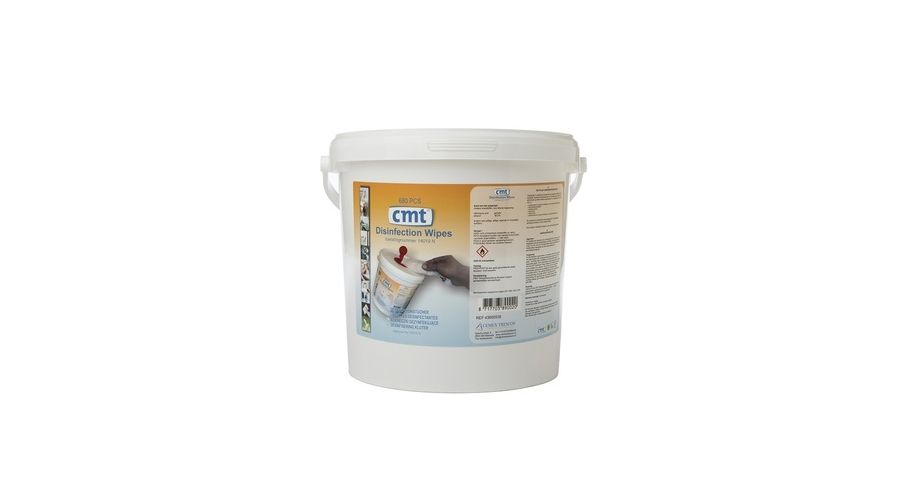CMT Desinfection wipes blauw emmer á 680 stuks