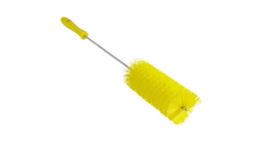 Vikan Pijpenborstel medium geel 6 x 51 cm