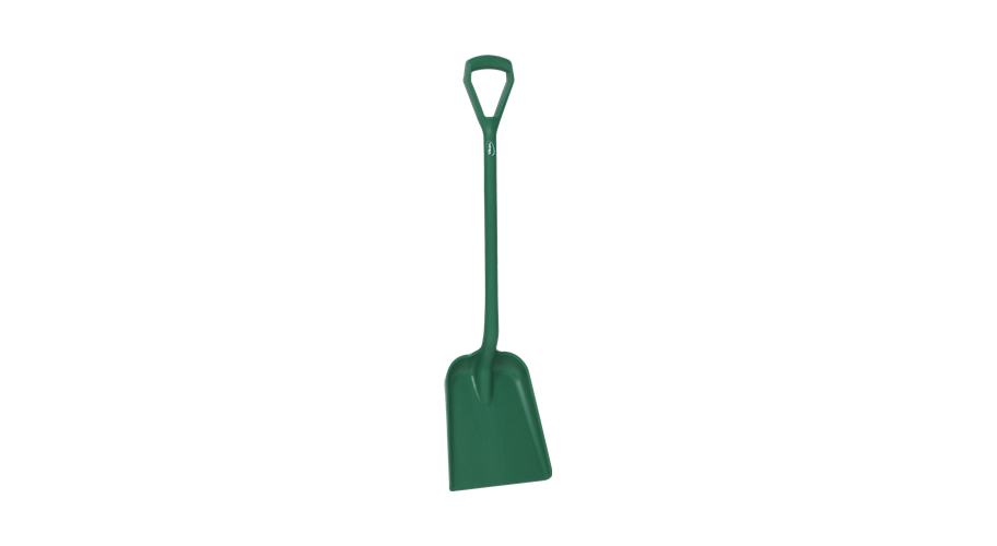 Vikan Schop D-greep korte steel groen 104 cm