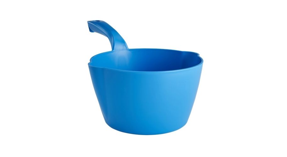 Vikan ronde schepbak 2 liter blauw