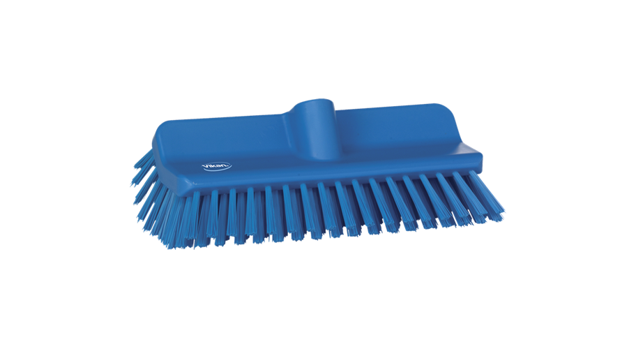 Vikan Hoekschrobber harde vezels blauw 26,5 cm
