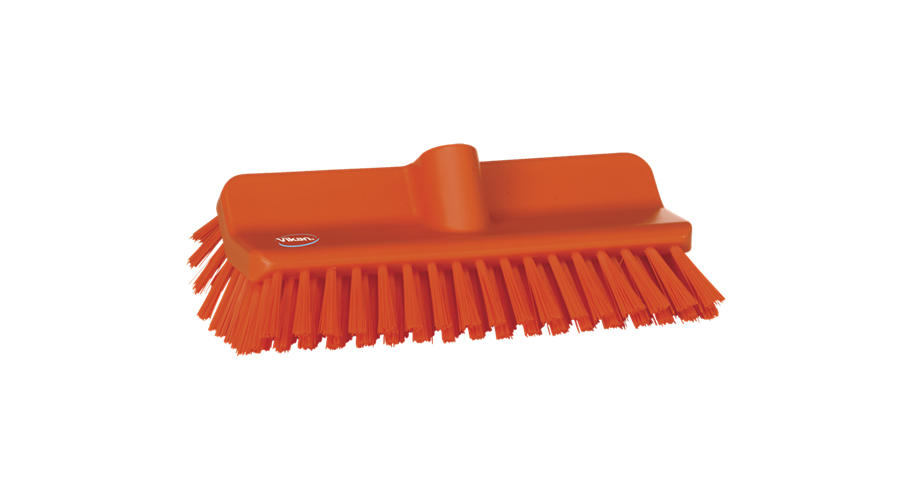 Vikan Hoekschrobber harde vezels oranje 26,5 cm