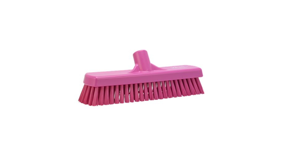 Vikan Schrobber hard roze 30 cm