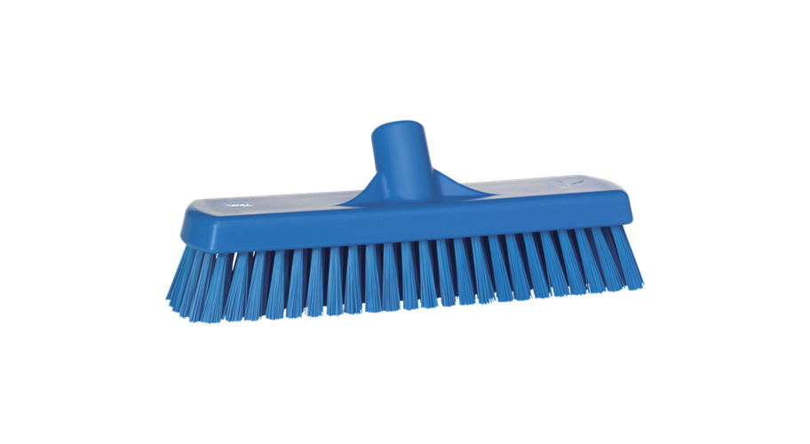 Vikan Schrobber hard blauw 30 cm