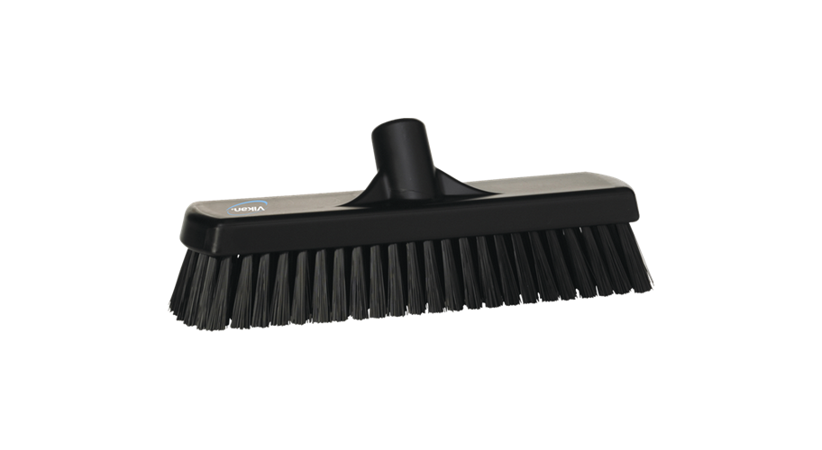 Vikan Schrobber hard zwart 30 cm