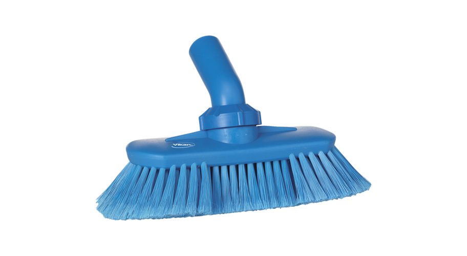 Vikan hoekverstelborstel blauw 24 cm