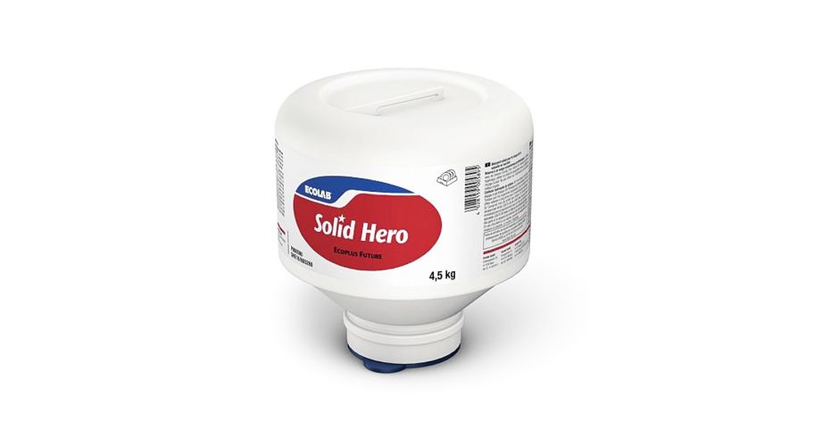 Solid Hero 4 x 4,5 kg. vaatwasproduct voor alle waterhardheden