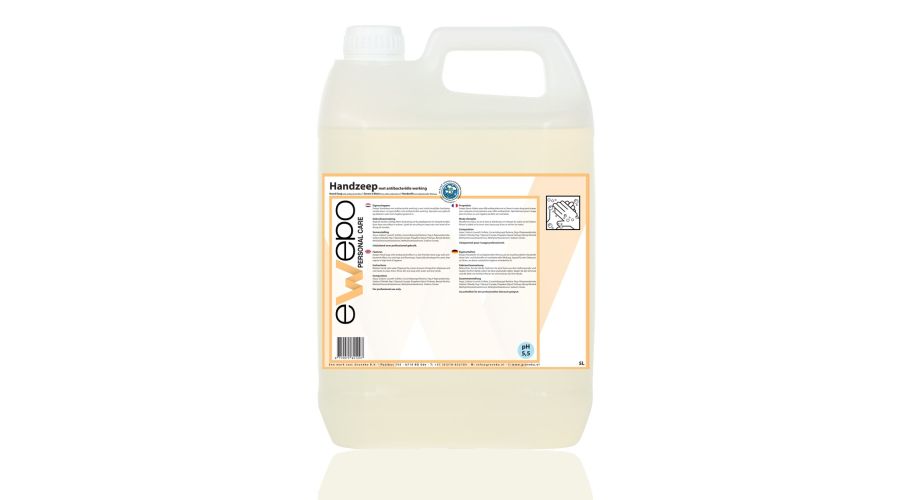 Ewepo Handzeep met antibacteriële 2x5L. werking