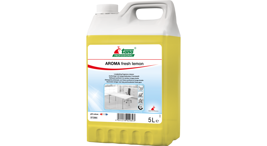Tana Aroma Fresh Lemon 2x5 L. Langdurige geparfumeerde reiniger